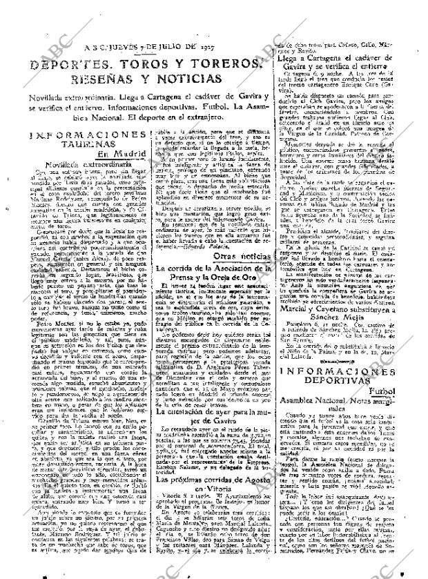 ABC MADRID 07-07-1927 página 29