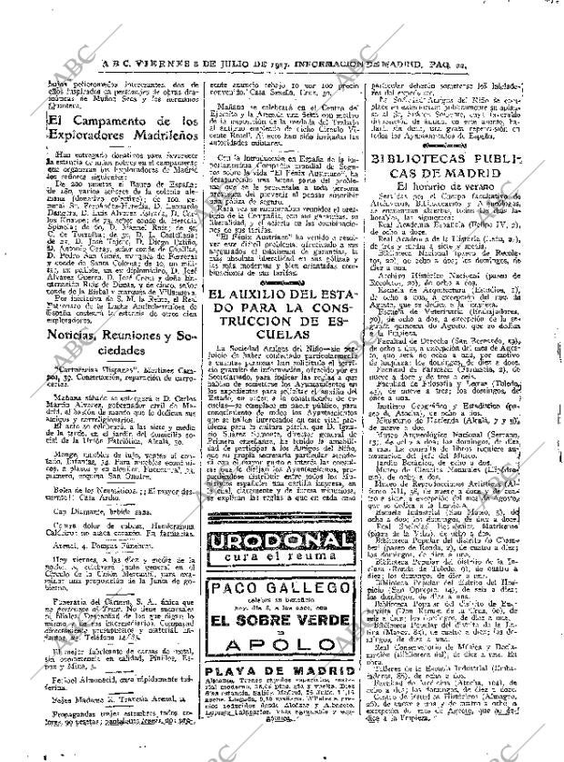 ABC MADRID 08-07-1927 página 22