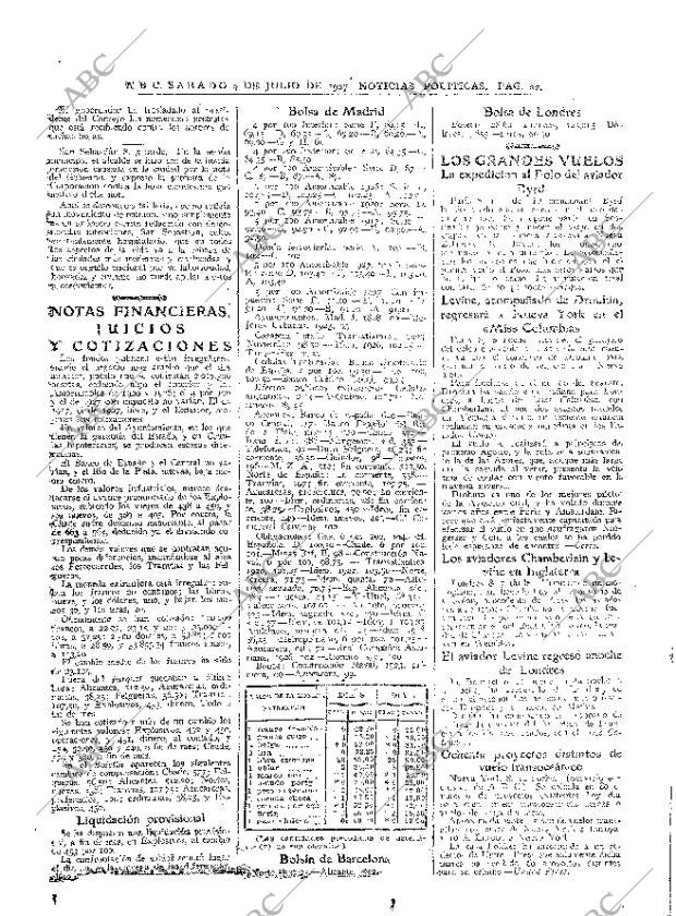 ABC MADRID 09-07-1927 página 22