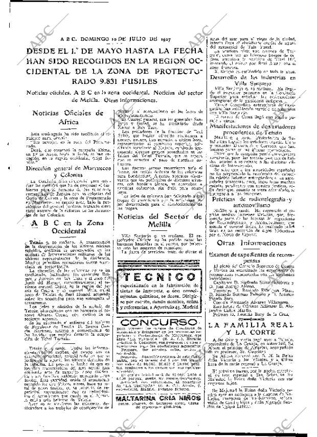 ABC MADRID 10-07-1927 página 27