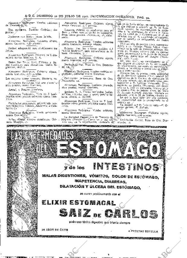 ABC MADRID 10-07-1927 página 30