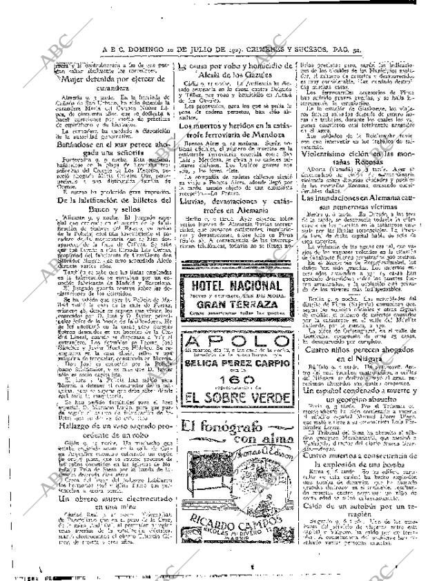 ABC MADRID 10-07-1927 página 32
