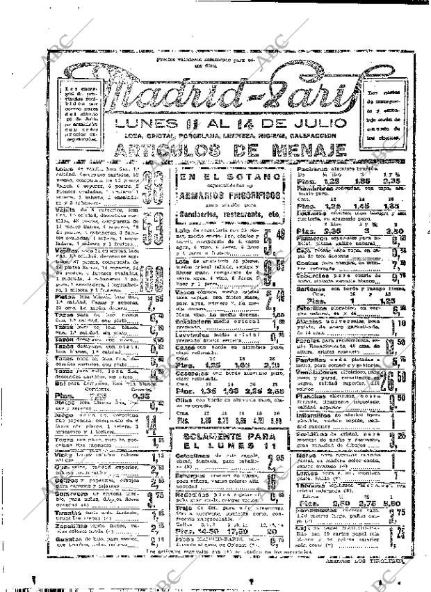 ABC MADRID 10-07-1927 página 36