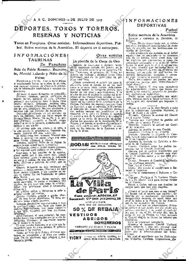 ABC MADRID 10-07-1927 página 39
