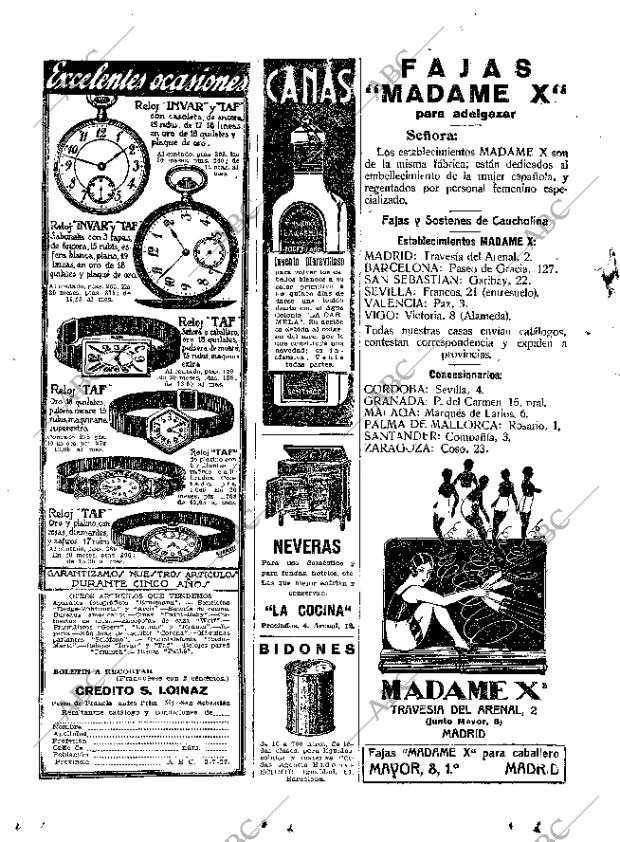 ABC MADRID 11-07-1927 página 2