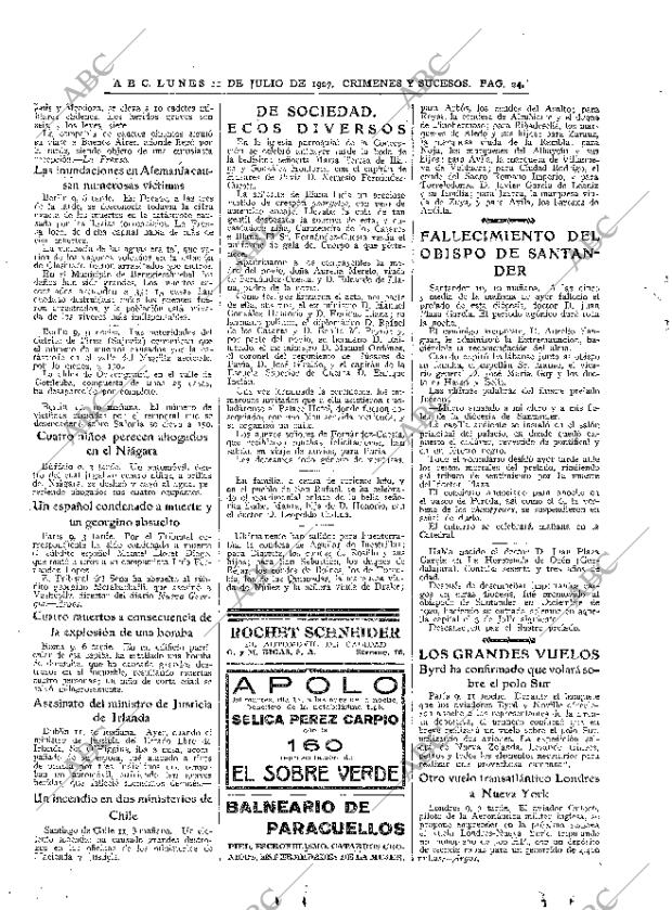 ABC MADRID 11-07-1927 página 24