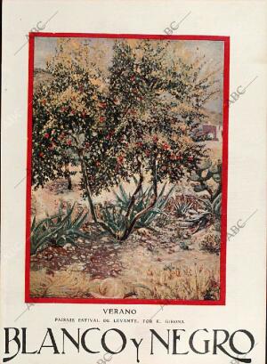 BLANCO Y NEGRO MADRID 24-07-1927 página 1