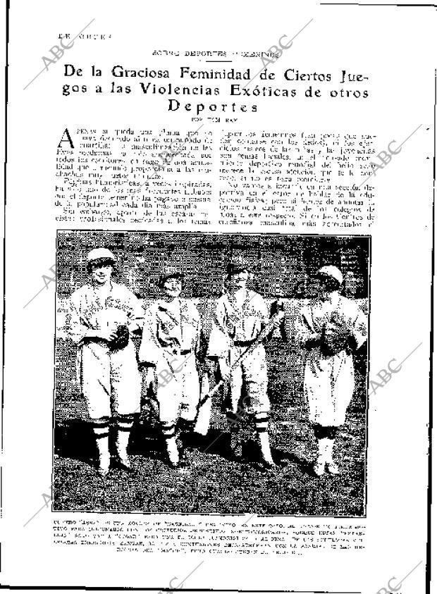 BLANCO Y NEGRO MADRID 24-07-1927 página 72