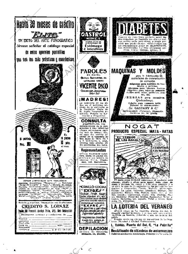 ABC MADRID 25-07-1927 página 2