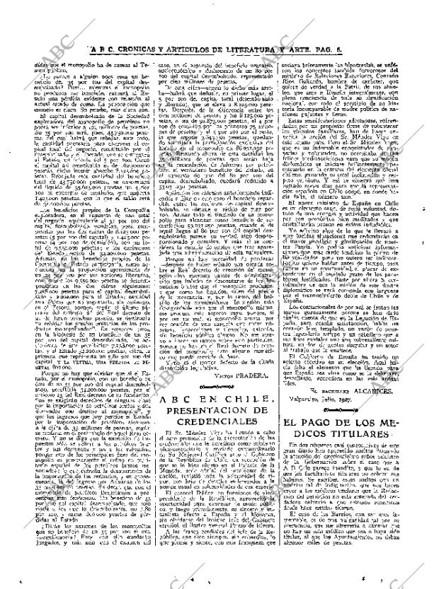 ABC MADRID 25-07-1927 página 6