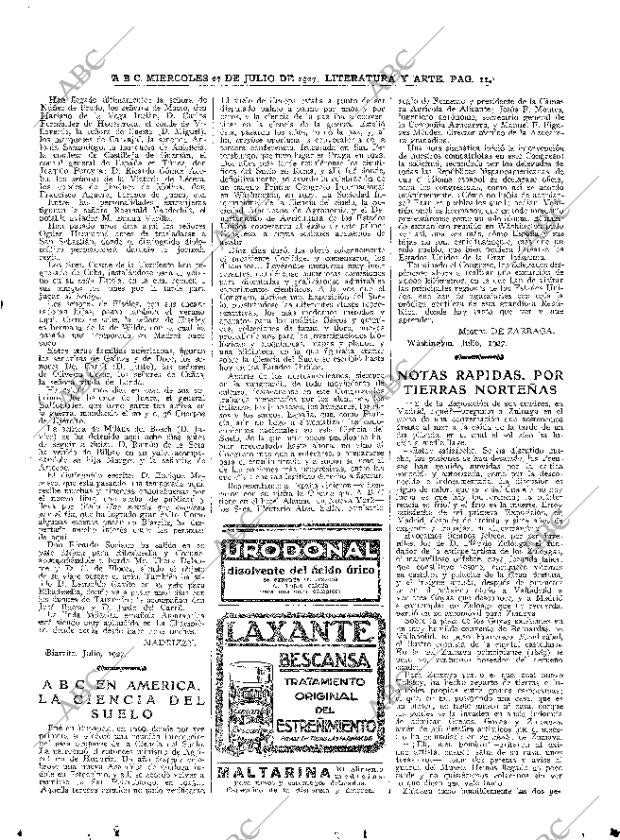 ABC MADRID 27-07-1927 página 11