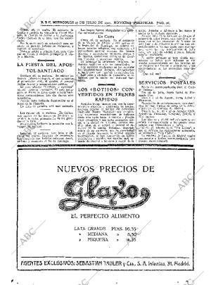 ABC MADRID 27-07-1927 página 16