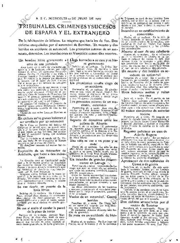 ABC MADRID 27-07-1927 página 23