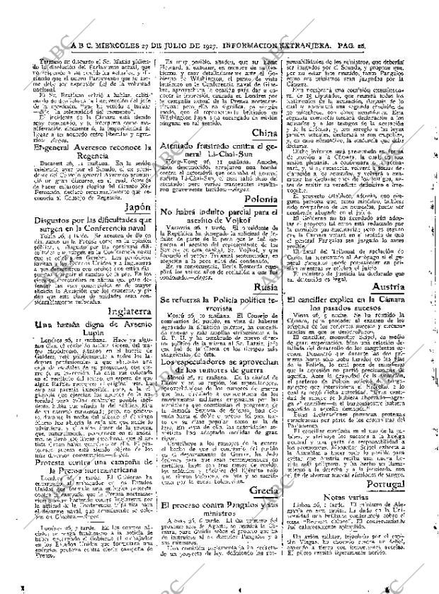 ABC MADRID 27-07-1927 página 26