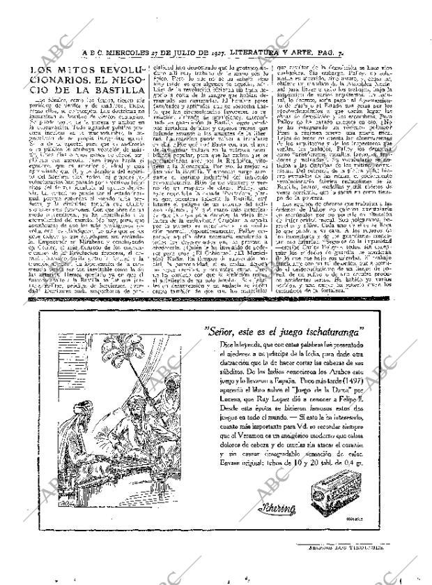 ABC MADRID 27-07-1927 página 7