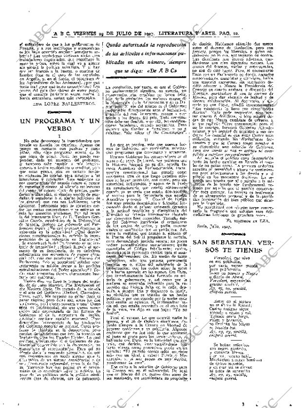 ABC MADRID 29-07-1927 página 10