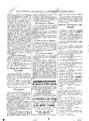 ABC MADRID 29-07-1927 página 16