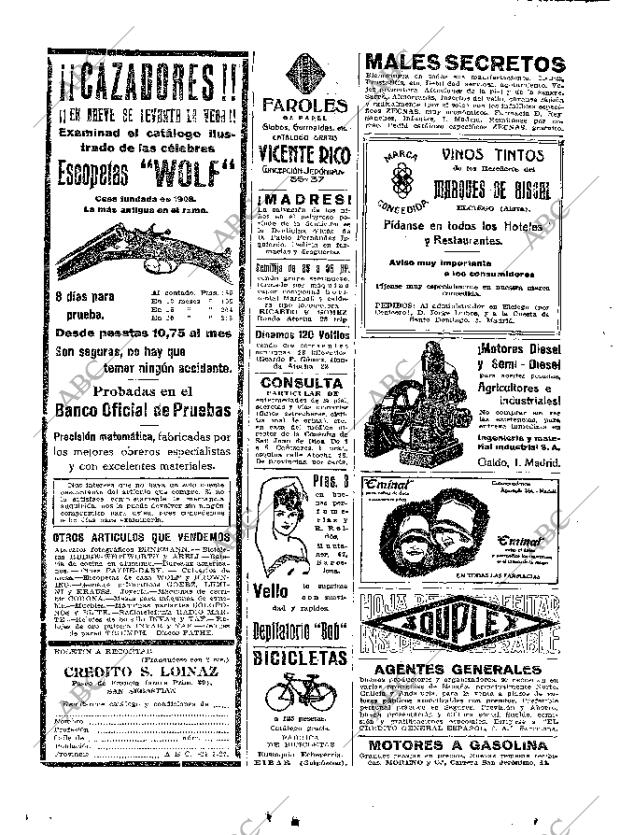 ABC MADRID 29-07-1927 página 2