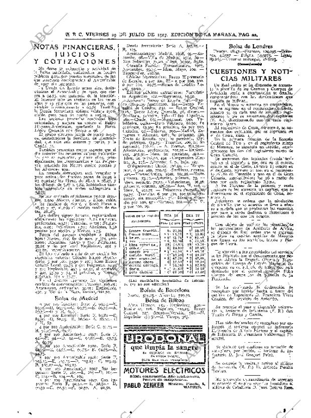 ABC MADRID 29-07-1927 página 22