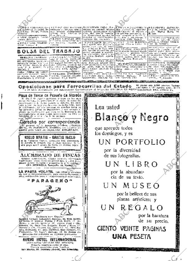 ABC MADRID 29-07-1927 página 33