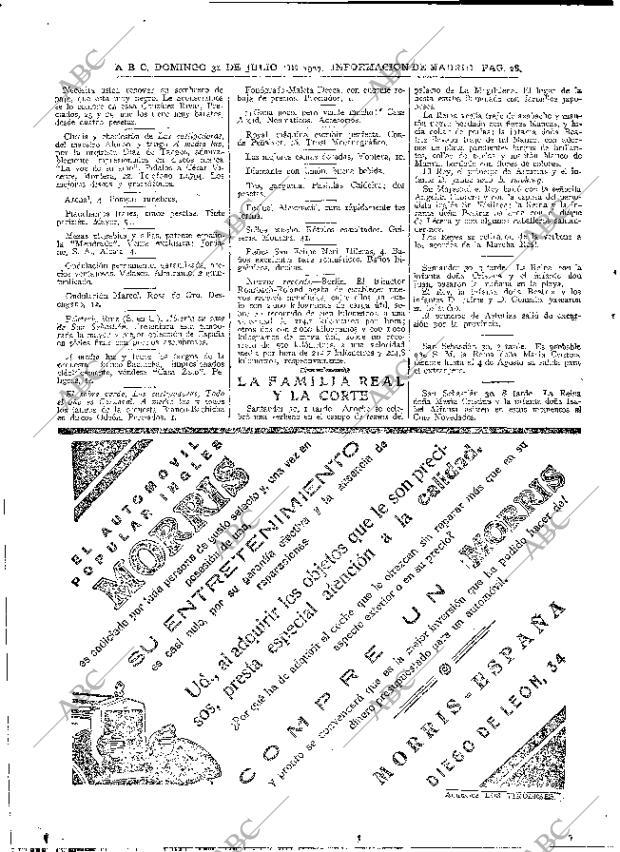 ABC MADRID 31-07-1927 página 28