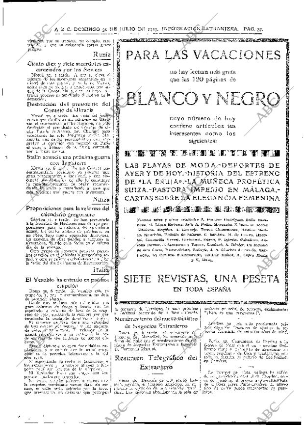 ABC MADRID 31-07-1927 página 37