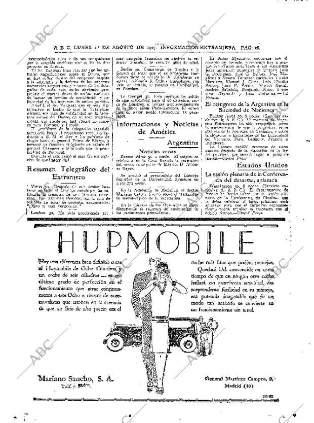 ABC MADRID 01-08-1927 página 28
