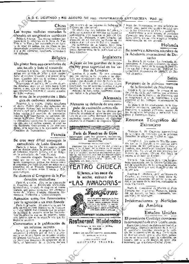 ABC MADRID 07-08-1927 página 39