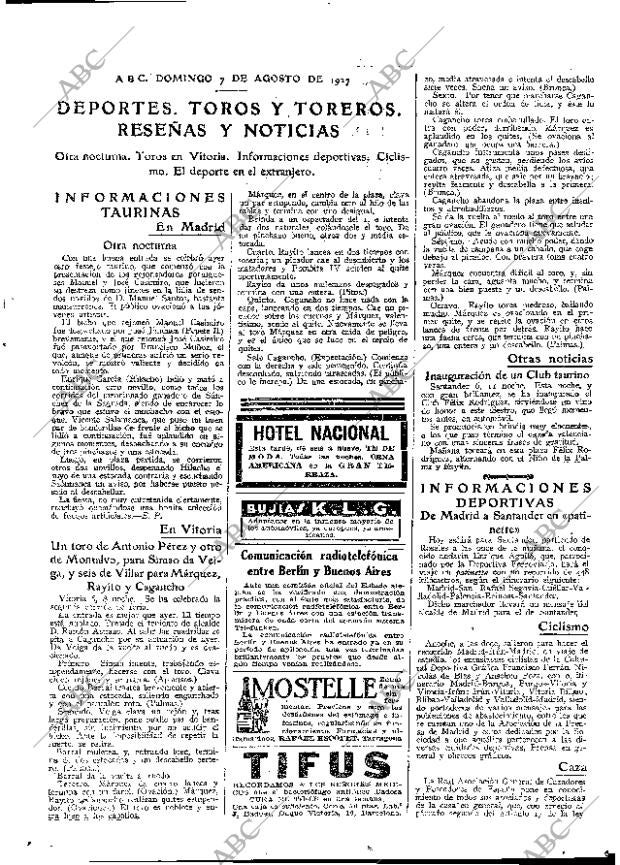 ABC MADRID 07-08-1927 página 41
