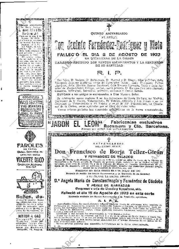 ABC MADRID 07-08-1927 página 47