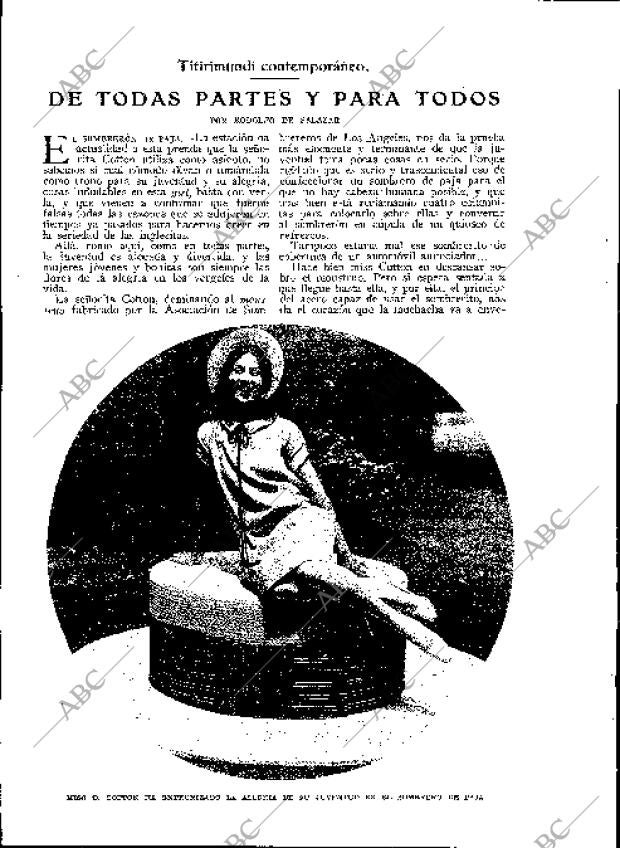 BLANCO Y NEGRO MADRID 14-08-1927 página 16