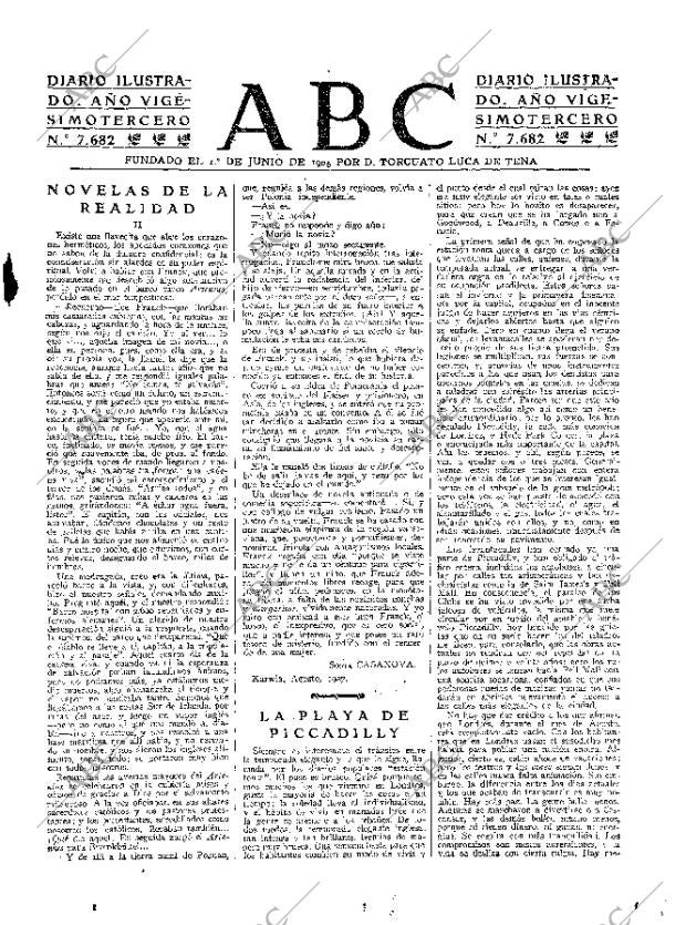 ABC MADRID 15-08-1927 página 3