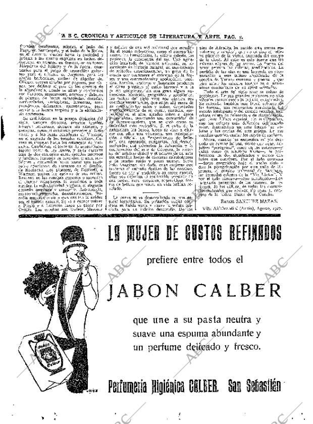 ABC MADRID 15-08-1927 página 7