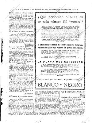 ABC MADRID 19-08-1927 página 25