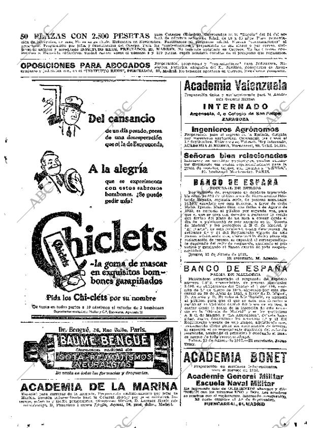 ABC MADRID 23-08-1927 página 45