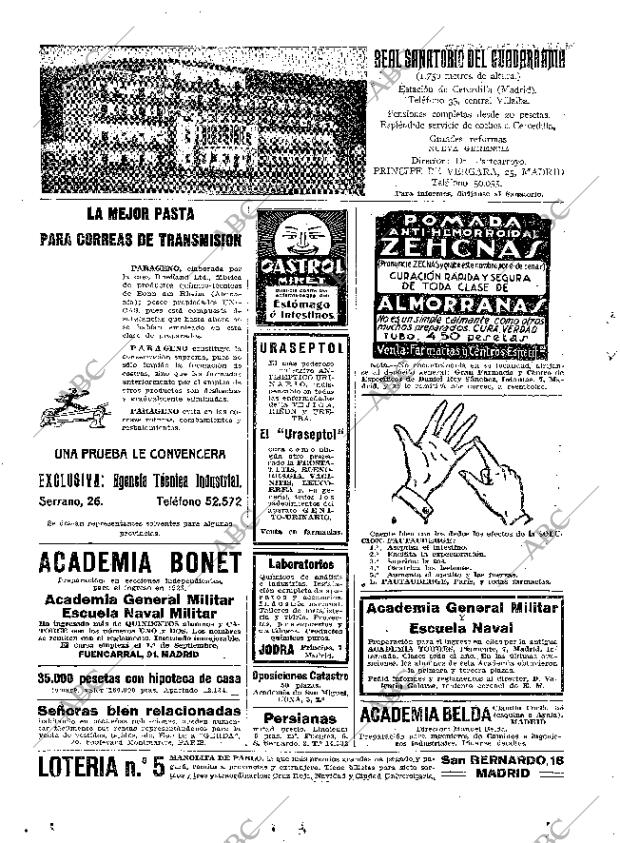 ABC MADRID 26-08-1927 página 2