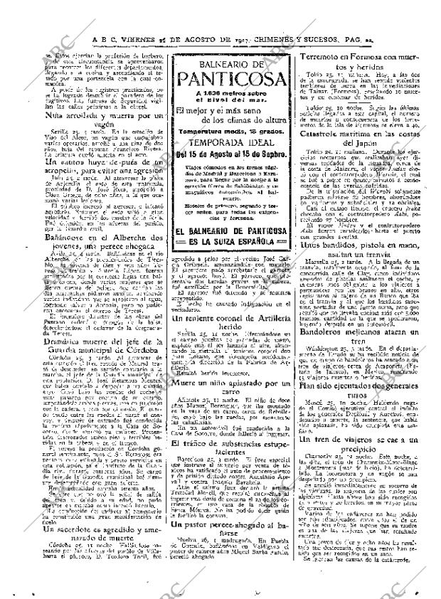 ABC MADRID 26-08-1927 página 22