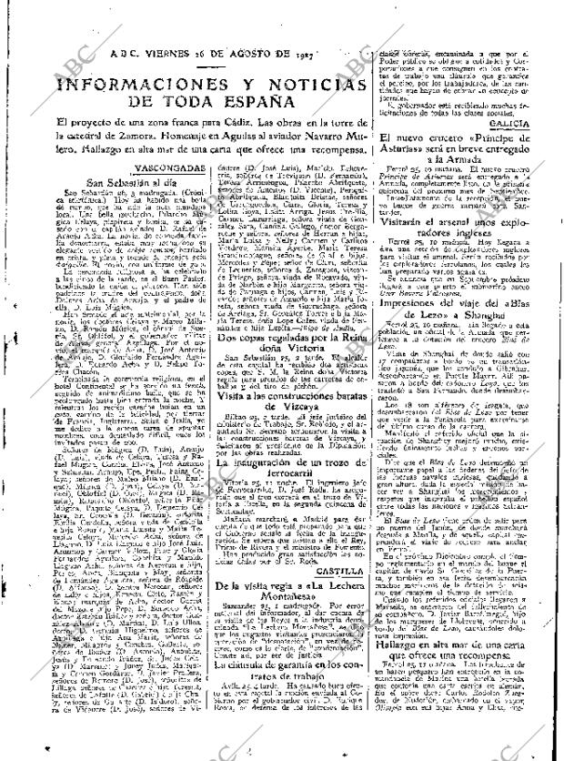 ABC MADRID 26-08-1927 página 23