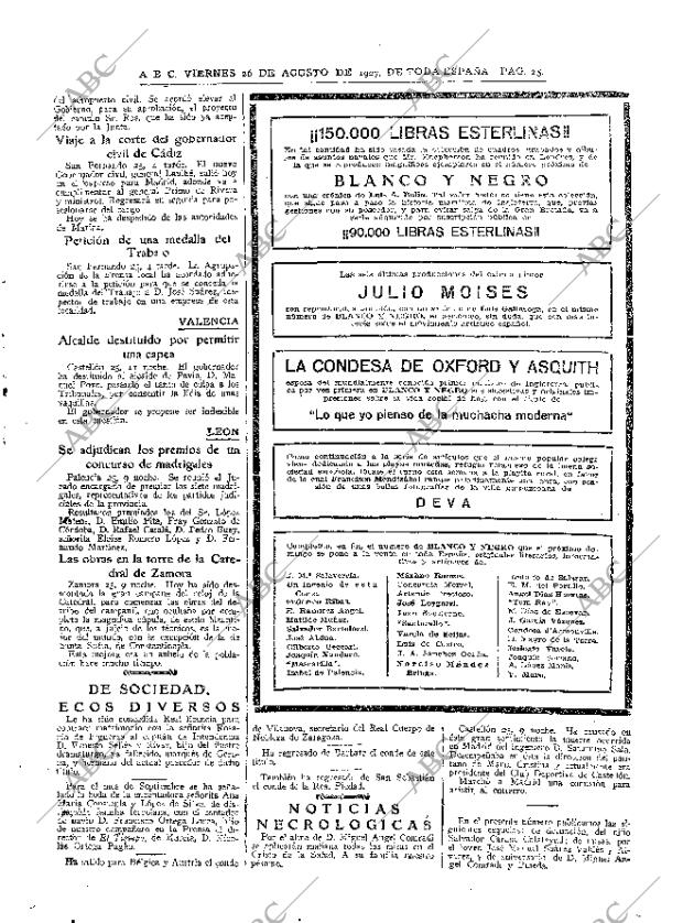 ABC MADRID 26-08-1927 página 25