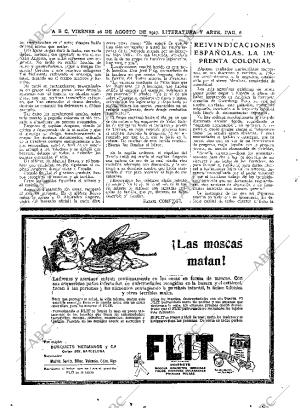 ABC MADRID 26-08-1927 página 6