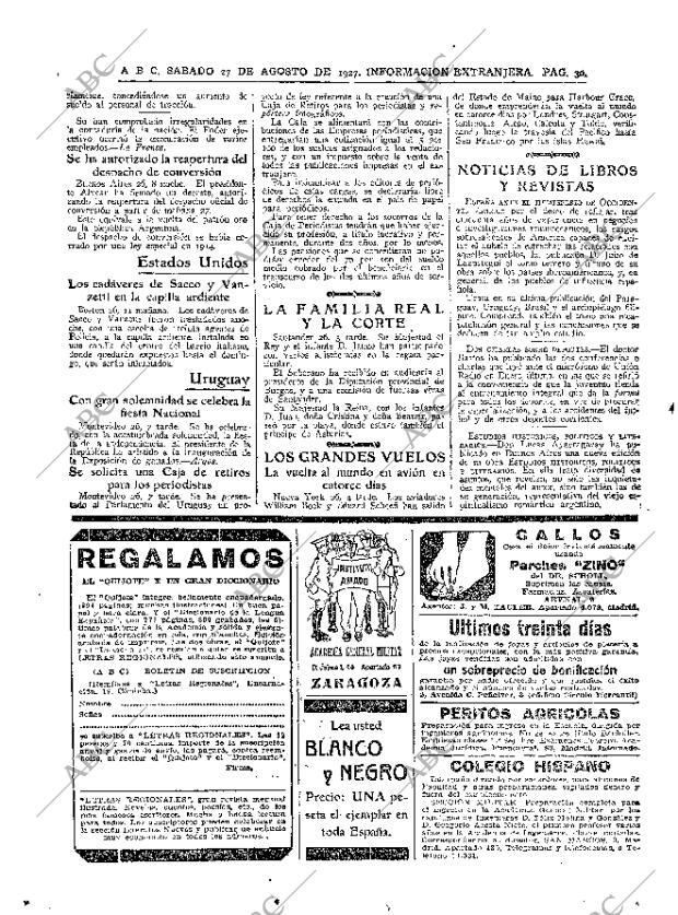 ABC MADRID 27-08-1927 página 30