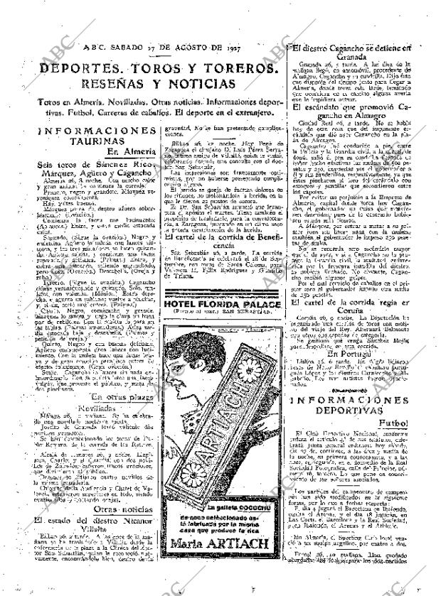 ABC MADRID 27-08-1927 página 31