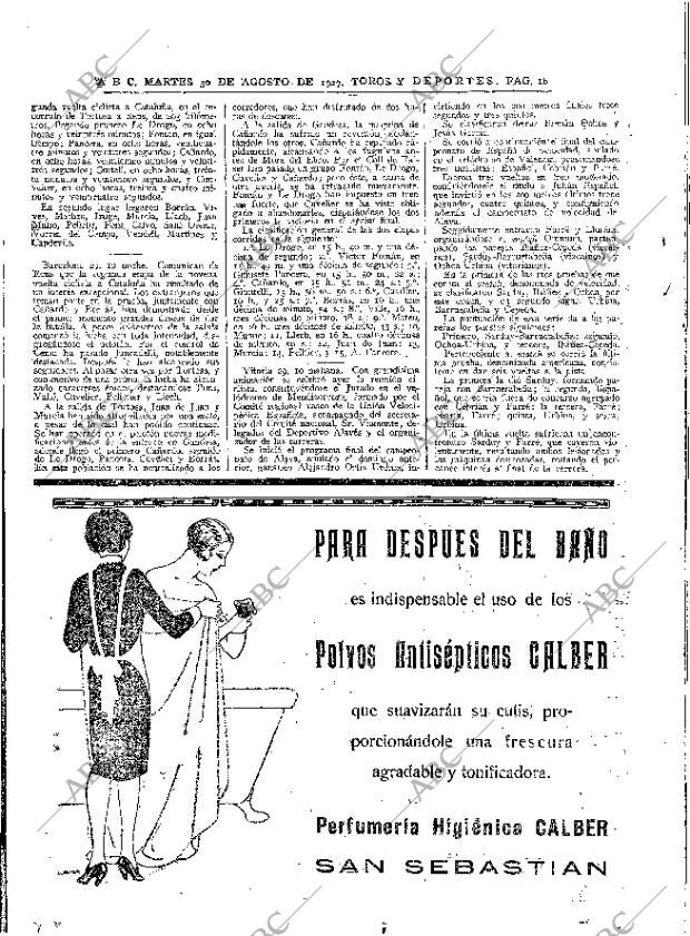 ABC MADRID 30-08-1927 página 16