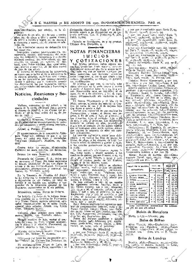 ABC MADRID 30-08-1927 página 26