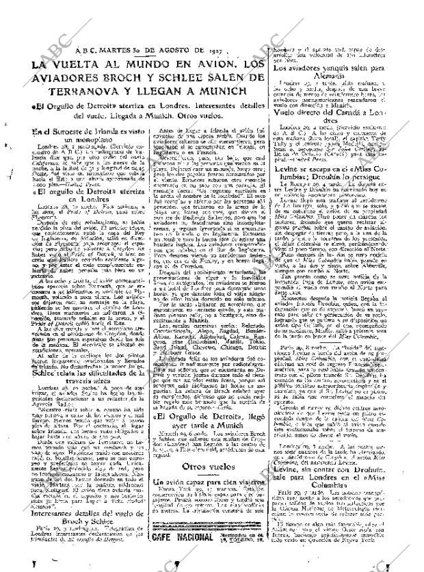 ABC MADRID 30-08-1927 página 27