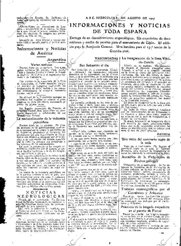 ABC MADRID 31-08-1927 página 25