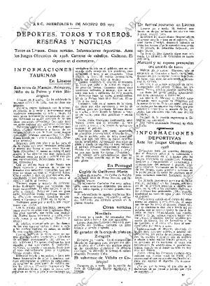 ABC MADRID 31-08-1927 página 27