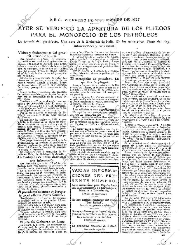 ABC MADRID 02-09-1927 página 15