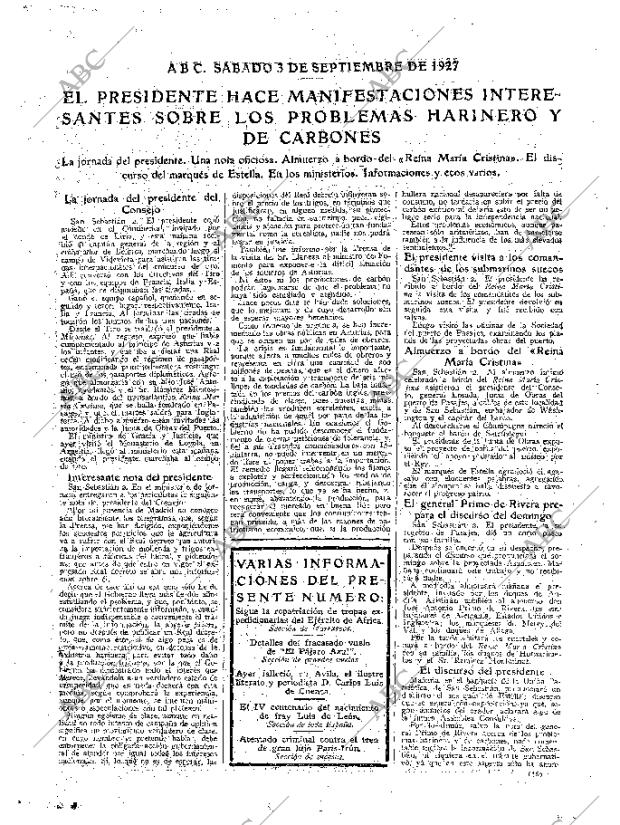 ABC MADRID 03-09-1927 página 15