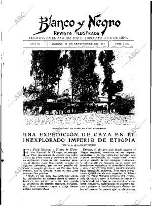 BLANCO Y NEGRO MADRID 11-09-1927 página 3